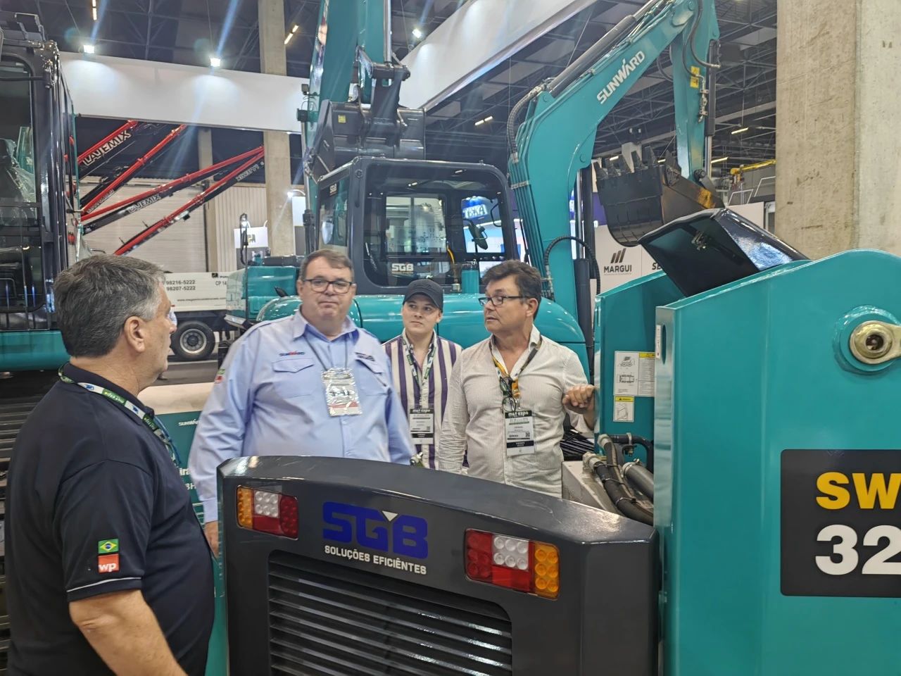 展出设备销售一空！星际官网注册智能亮相2024巴西矿业展览会！