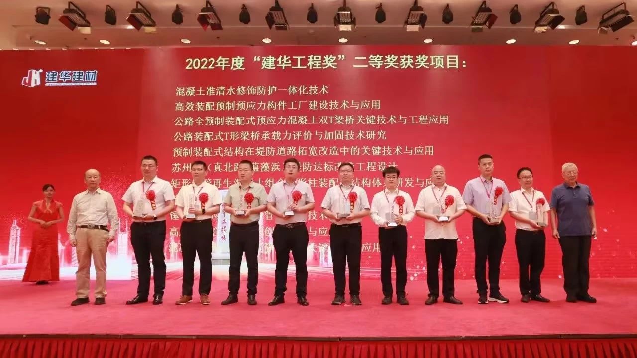 喜讯！星际官网注册智能荣获“建华工程奖”二等奖