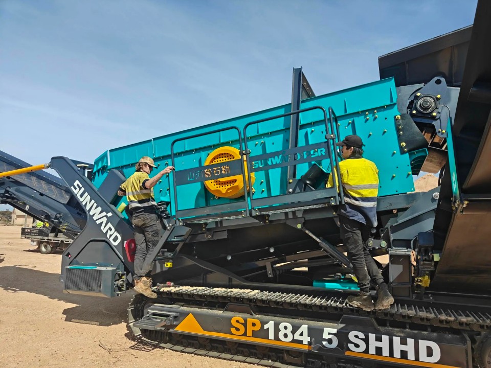 高效环保深受认可!星际官网注册智能破碎筛分设备首进澳洲市场