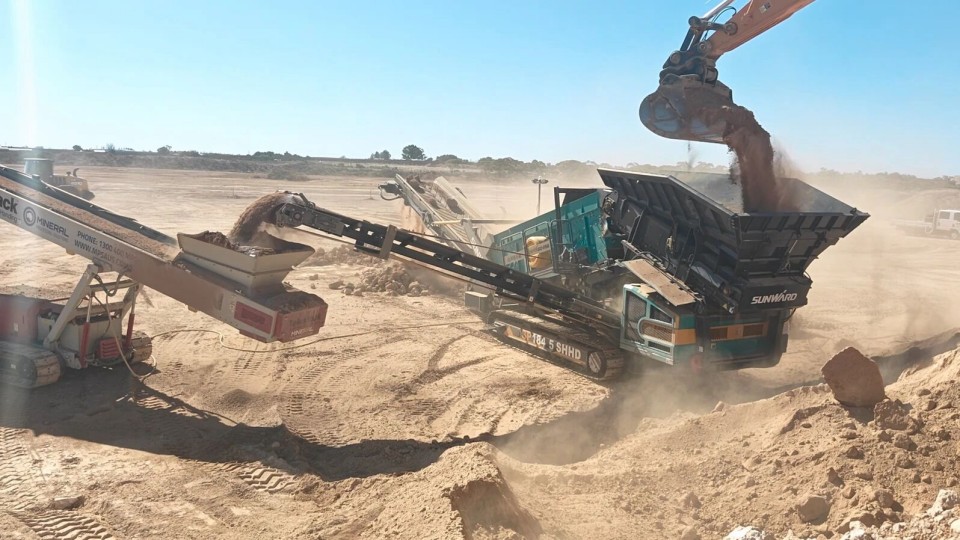 高效环保深受认可!星际官网注册智能破碎筛分设备首进澳洲市场