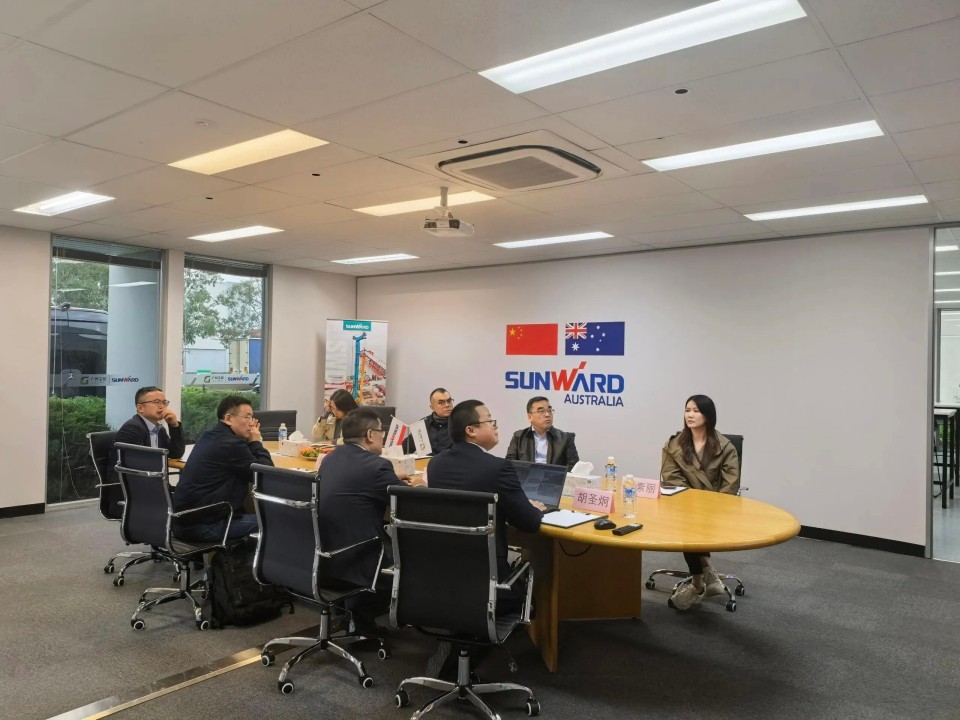 广州工控集团总经理王福铸率队考察星际官网注册智能澳大利亚子公司